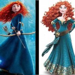Merida e il nuovo look imposto dalla Disney commerciale